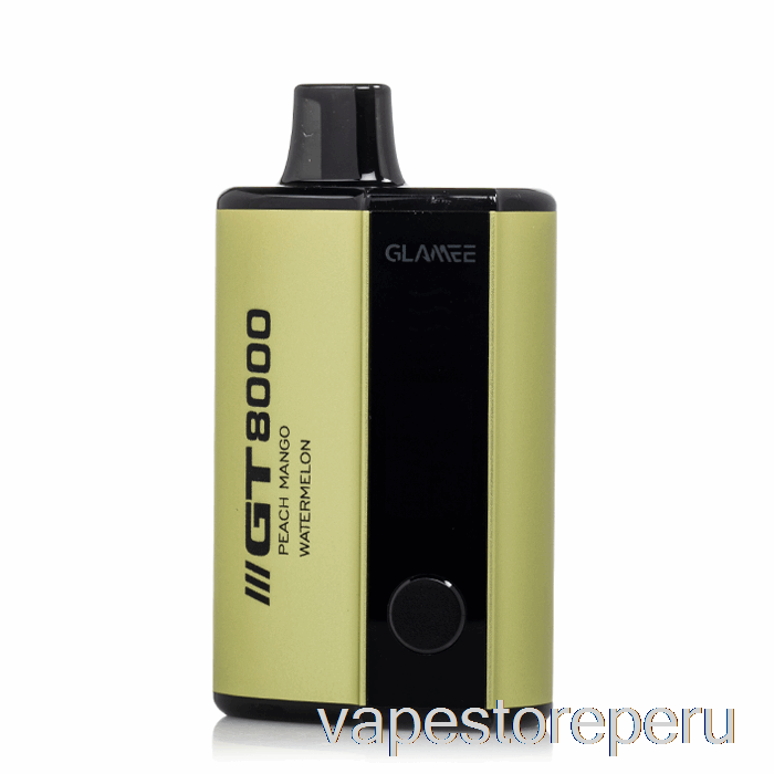 Vape Peru Glamee Gt8000 Desechable Melocotón Mango Sandía